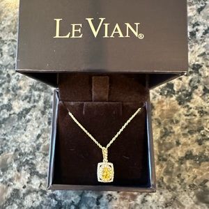 COPY - LeVian Yellow Sapphire & Nude Diamonds in 14k Yellow Gold